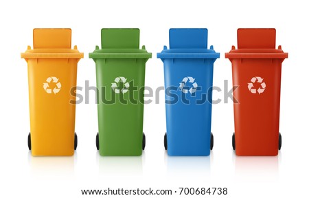 Similar – Image, Stock Photo Plastic bottles collected in big container. Heap of plastic bottles, cups, bags collected to recycling