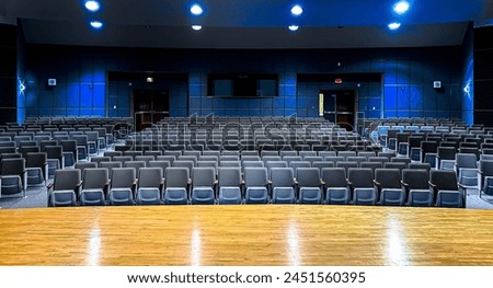 Image, Stock Photo Empty seats Theatre