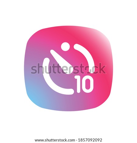 Selftimer 10s - App Icon Button