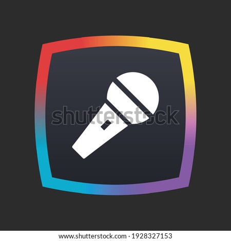 Microphone - App Icon Button