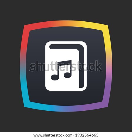 Audio Book - App Icon Button
