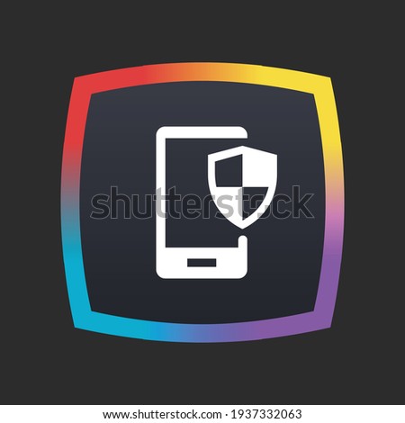 Mobile Security - App Icon Button