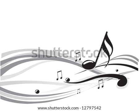 Music Notes Vector Illustration - 12797542 : Shutterstock