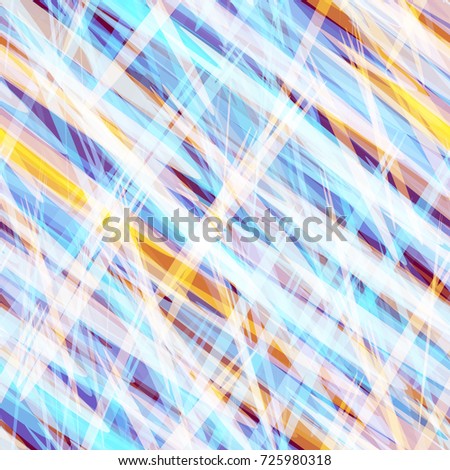 Seamless Pattern Fashion Design. Watercolor Style Print Texture. Abstract Striped Ornament. Seamless Hand Drawn Pattern. Repeating Cloth, Textile, Cover, Ad, Fabric Background Stock fotó © 