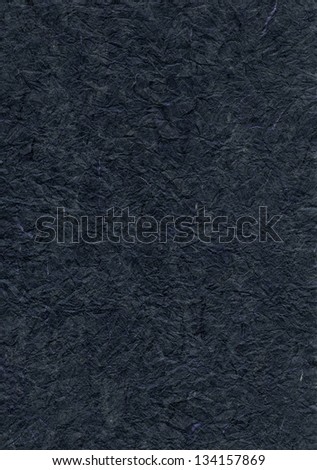 High resolution scan of grayish blue rice paper.