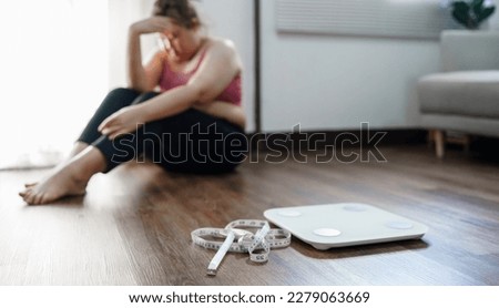 Similar – Image, Stock Photo I hate sports! Sports