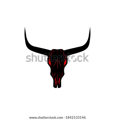 Download Bull Skull Silhouette At Getdrawings Free Download