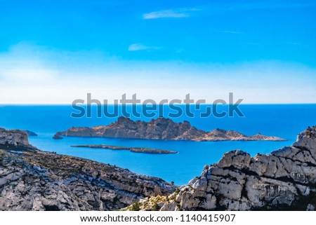 Similar – Image, Stock Photo Marseille / Iles du Frioul