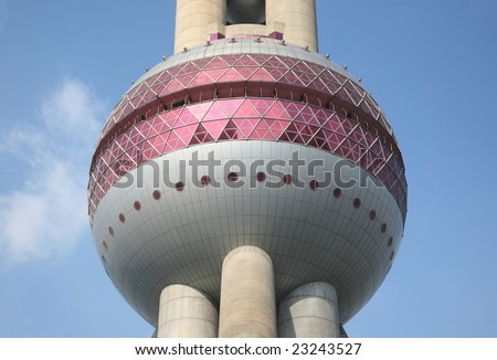 Oriental Pearl Tower - Shanghai TV Station Tower, Middle Ball