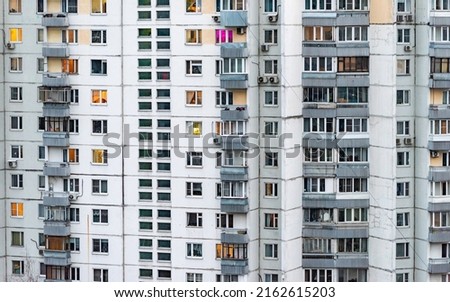 Similar – Image, Stock Photo dreary residential area