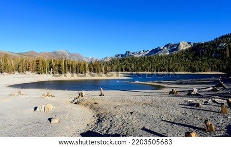 Image, Stock Photo Horseshoe Lake in the evening