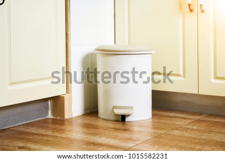 Similar – Image, Stock Photo The trash can Small Town