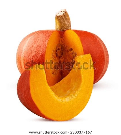 Similar – Image, Stock Photo Hokkaido pumpkin in red in a round basket on old cobblestones in the Hanseatic town of Lemgo near Detmold in East Westphalia-Lippe