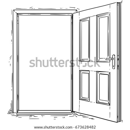 House With Open Door Clipart Open Door Clipart Black And White Stunning Free Transparent Png Clipart Images Free Download