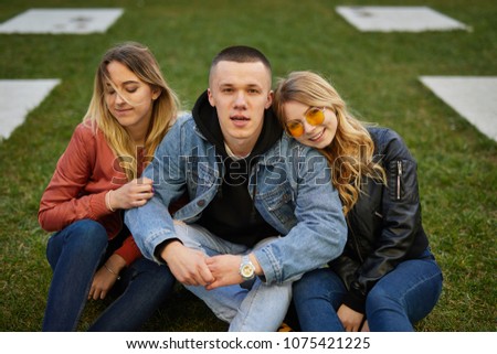 Similar – Image, Stock Photo Fashion-Portraits einer jungen Frau