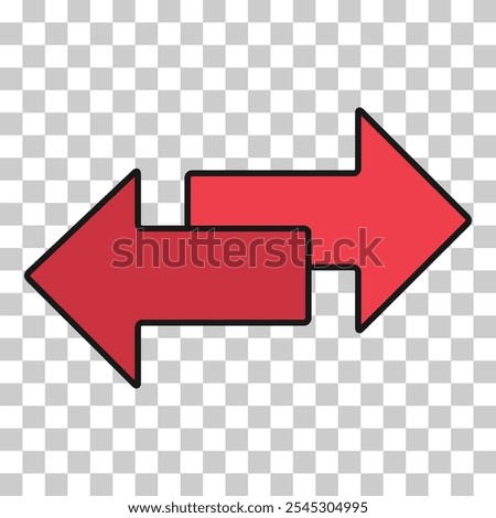 Exchange arrow transfer icon,swap web button design, move symbol vector illustration .