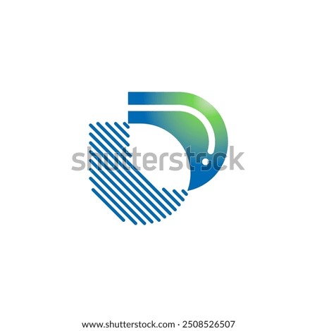 Dual Blend Water Droplet, Septic Clean House Plumbing with Logo Design Vector