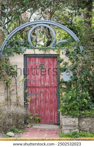 Similar – Image, Stock Photo peephole Round Window