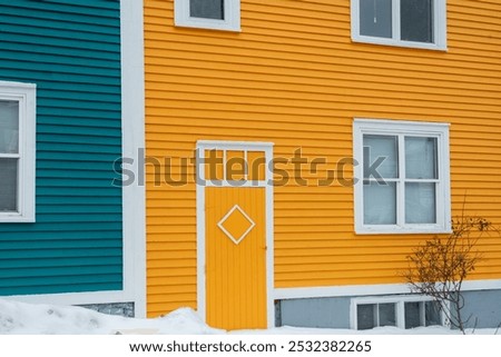 Similar – Image, Stock Photo Old, green shutters made of wood