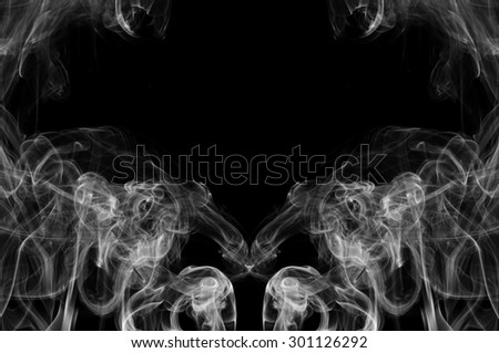 abstract smoke background, white smoke color on blackbackground, white ink on black background