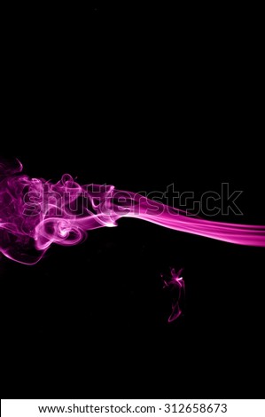 Movement of smoke, Abstract color smoke on black background, purple smoke  background,purple ink background,Violet smoke, beautiful color smoke -  Stock Image - Everypixel