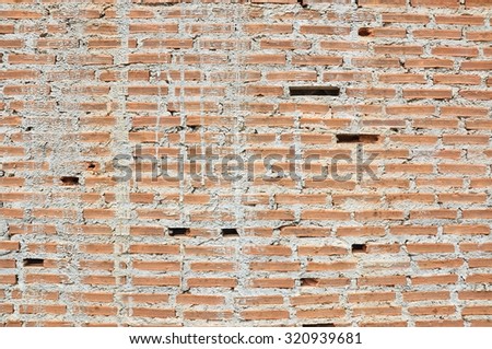 Old brick wall,Red brick wall texture background,red brick wall background