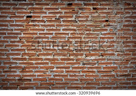 red, brown brickwall cement background, vintage  red  brown brickwall cement background
