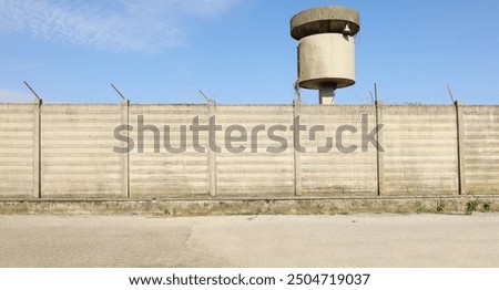 Similar – Image, Stock Photo Building behind wall Tower