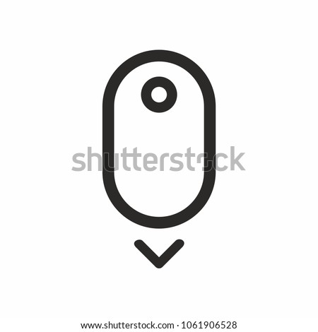 	
Scroll down up. Computer mouse icon. vector