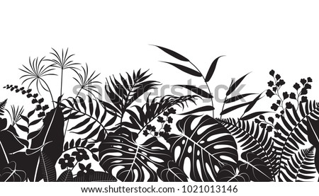 Rainforest Clipart Black And White | Free download on ClipArtMag