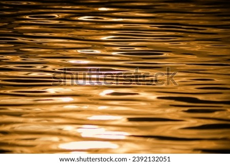 Similar – Image, Stock Photo Sunset at the river Ems