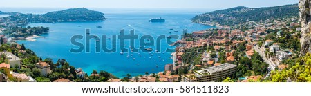 Similar – Image, Stock Photo Marseille / Mediterranean Sea with sailing boats