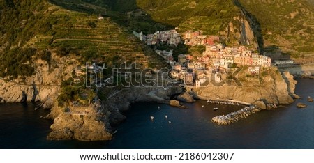 Similar – Foto Bild Luftaufnahme der Cinque Torri in den Dolomiten in Italien. Epische Landschaft an einem sonnigen Tag im Sommer