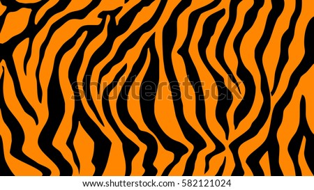 pattern texture tiger orange stripe repeated seamless black jungle safari