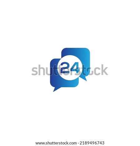 initials logo icon N24 technology illustration