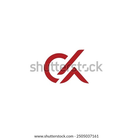 logo icon vector initials CA technology