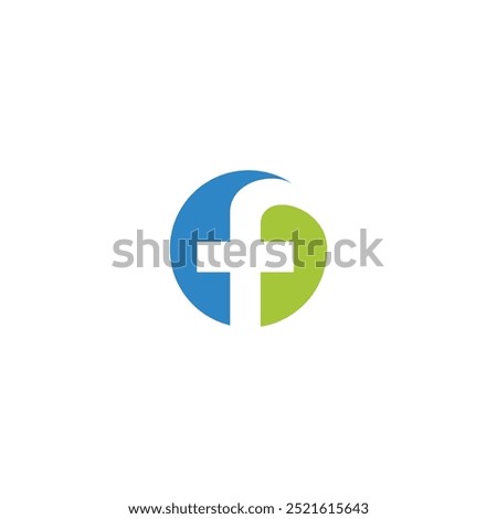 facebook logo icon F vector technology