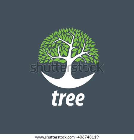 Vector Logo Tree - 406748119 : Shutterstock