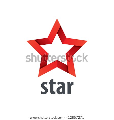 vector logo star