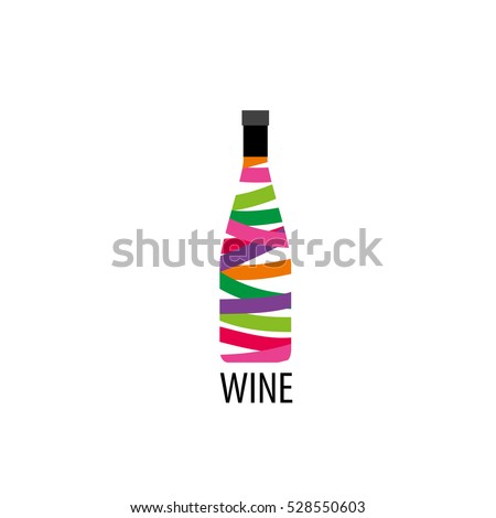 Vector logo wine