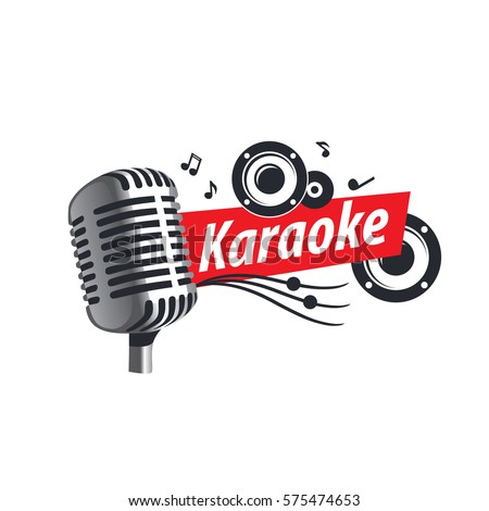 vector logo karaoke