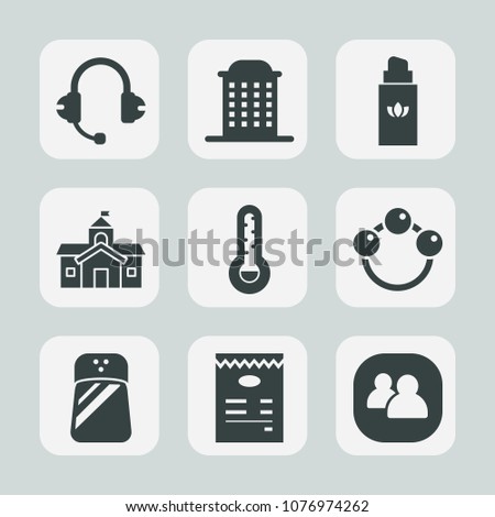 Premium set of fill icons. Such as toy, government, urban, business, seasoning, sign, house, group, meteorology, food, child, exterior, cosmetic, female, aroma, salt, fashion, thermometer, sound, team