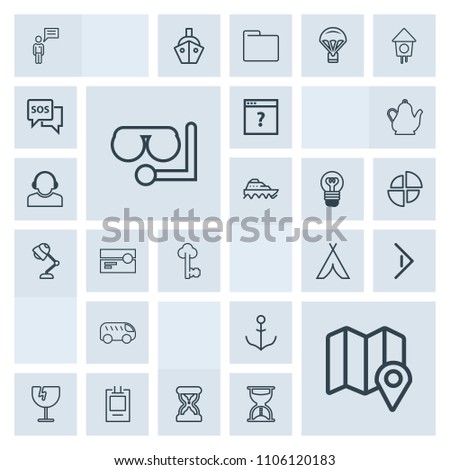 Modern, simple, grey vector icon set with direction, equipment, chat, helm, unknown, left, web, communication, nautical, right, arrow, clock, travel, person, label, outdoor, sea, lock, location icons