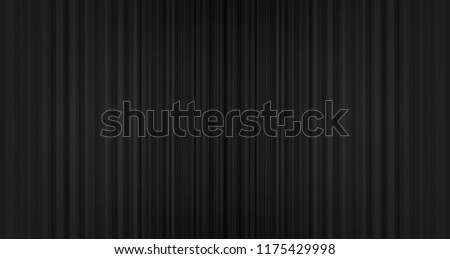 Vector black curtain background,modern stye. ストックフォト © 