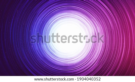 Hyperspace Black Hole on Galaxy Background.planet and physics concept design,vector illustration. Photo stock © 
