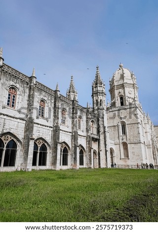 Similar – Foto Bild Panorama mit dem Jeronimos-Kloster in Lissabon