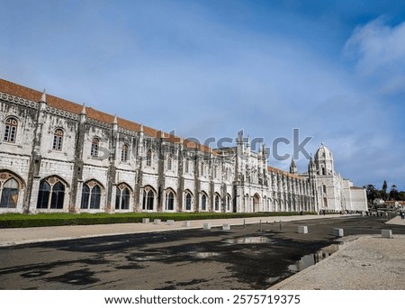 Similar – Foto Bild Panorama mit dem Jeronimos-Kloster in Lissabon