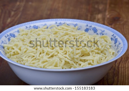 Pasta cooked