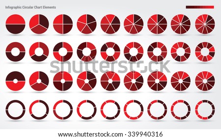 Big set, of wheel diagrams with 2, 3, 4, 5, 6, 7, 8, 9 and 10 sides