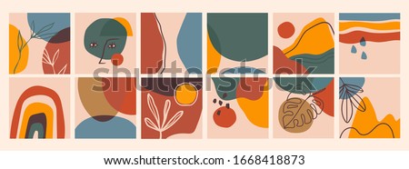 Similar – Image, Stock Photo colourful leaf with drops